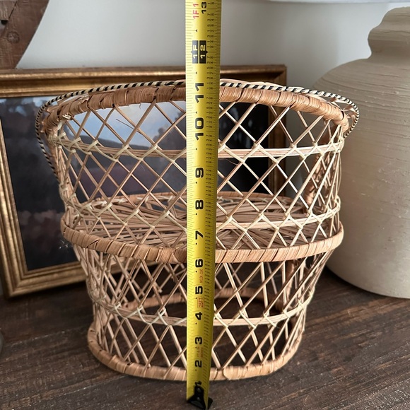 Mini Wicker Bench - Picture 7 of 8